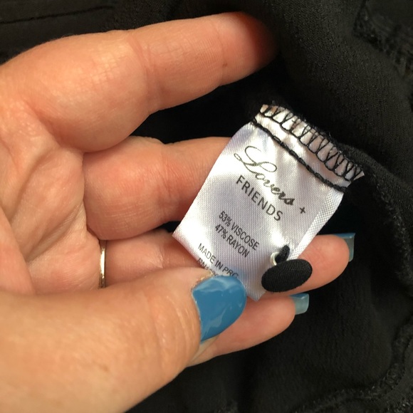 SOLD 🚫🚫🚫 Lovers + Friends cloudbreak cold shoulder boho top - Picture 5 of 9